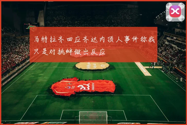 马特拉齐回应齐达内顶人事件称我只是对挑衅做出反应